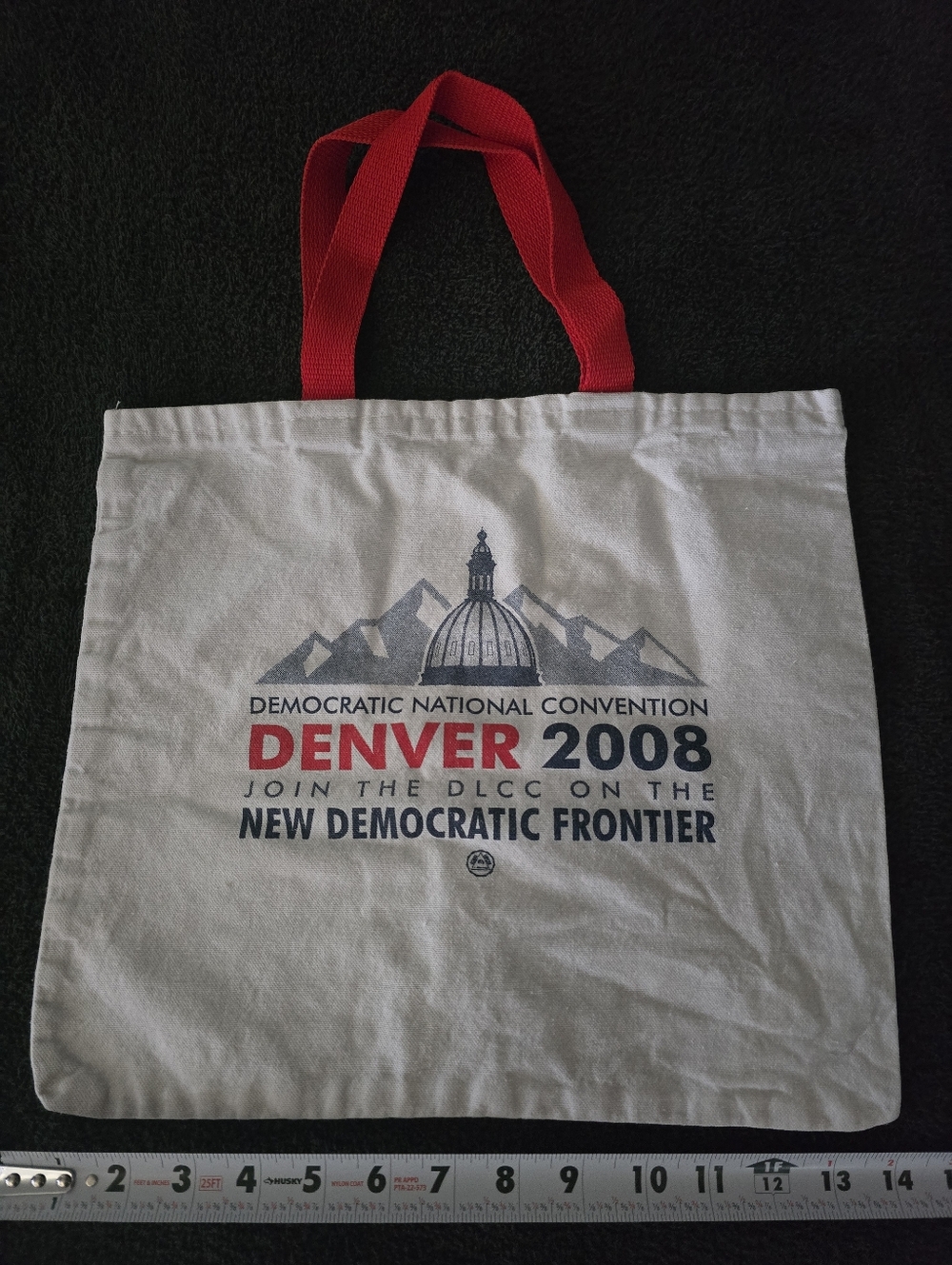 Denver 2008 Democratic National Convention Tote - Red Handles